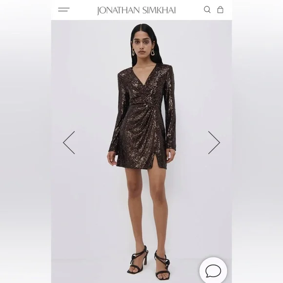 Jonathan Simkhai | Dresses | Jonathan Simkhai Sequin Dress Size Small Nwot  | Poshmark